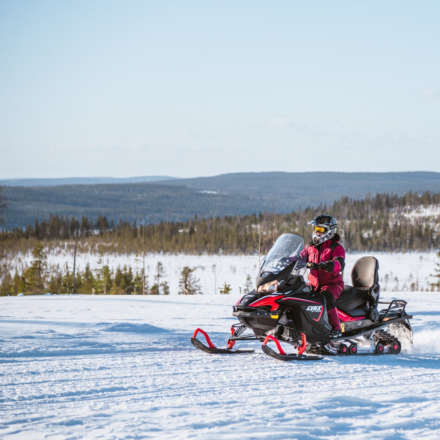 Guided Snowmobile Safari – 2 Hours