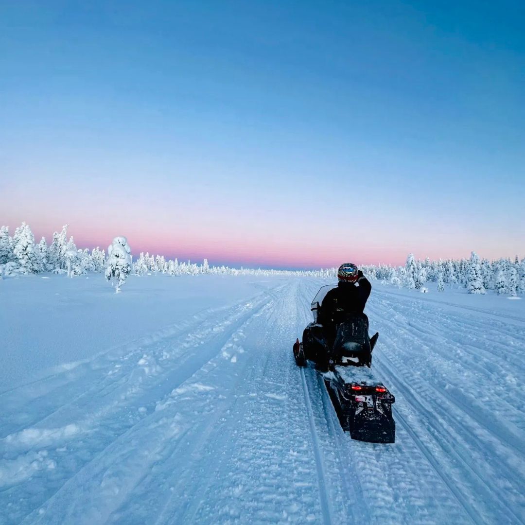 Frozen Trails: 1 - Hour Snowmobile Ride - Lapland Winter Park