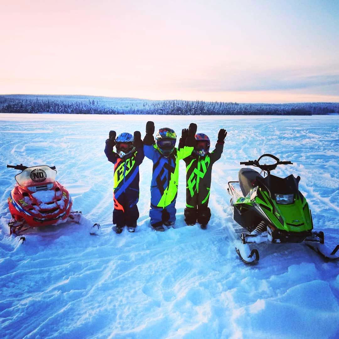 Mini Snowmobile - Lapland Winter Park